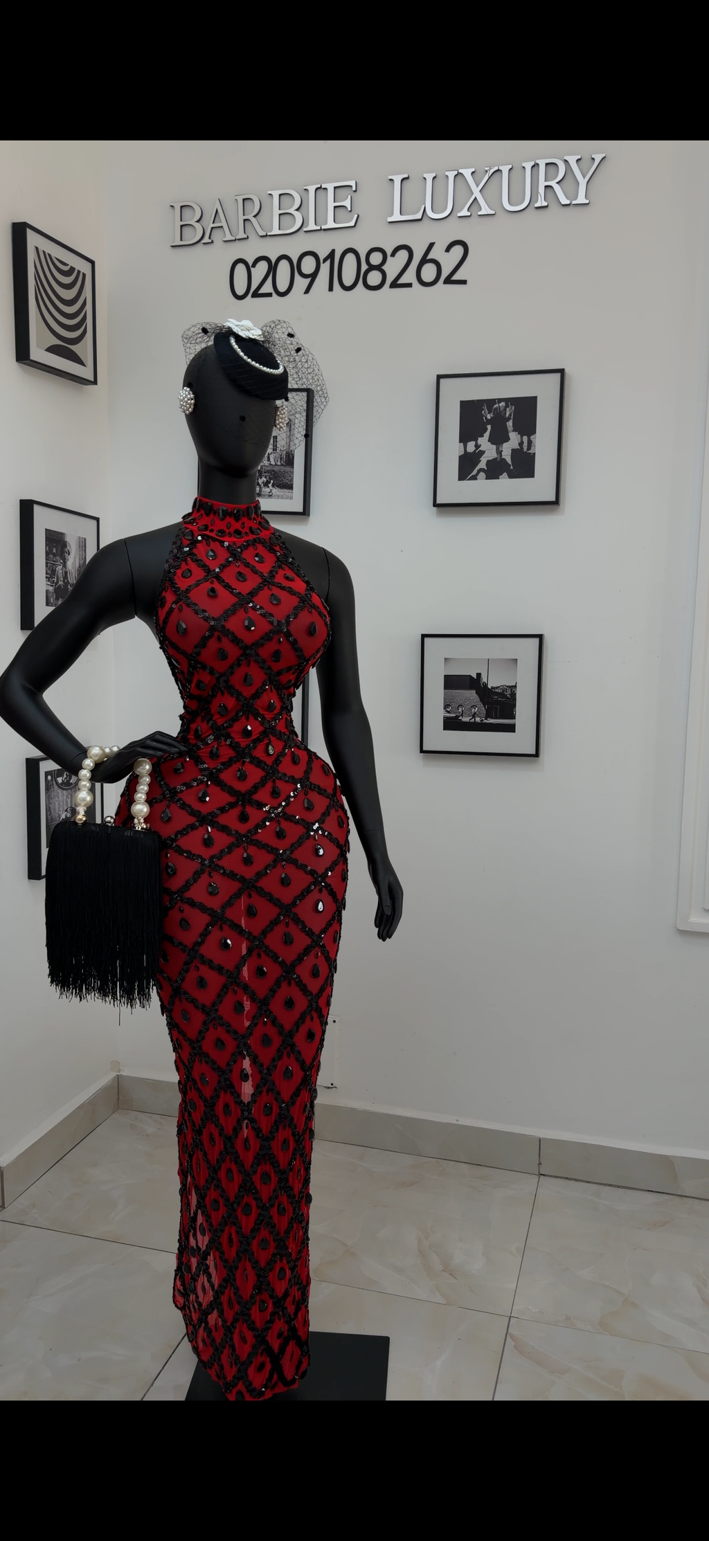 Mallory Crystal Dress