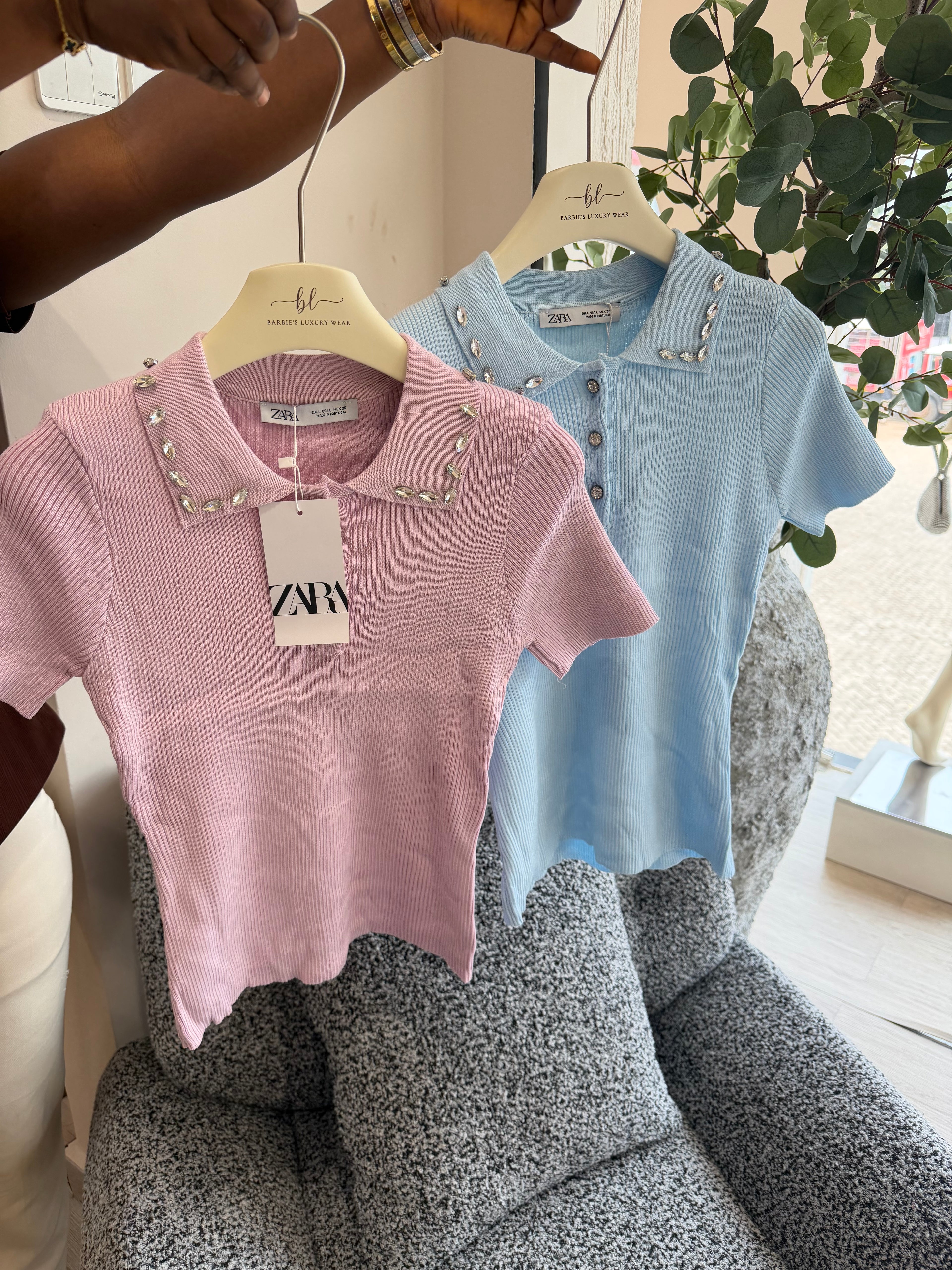 Zara knit top