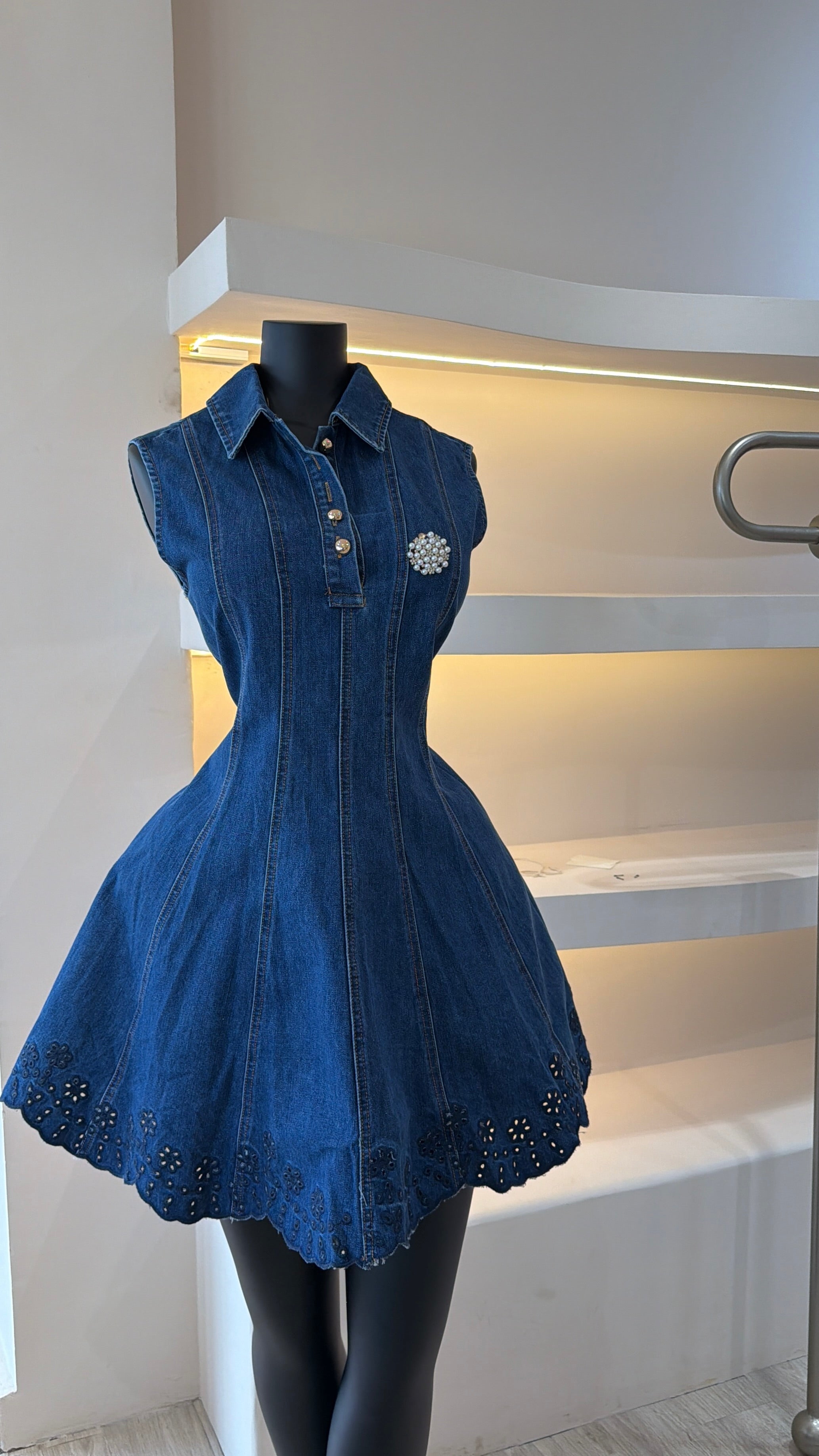 Alexandra denim dress