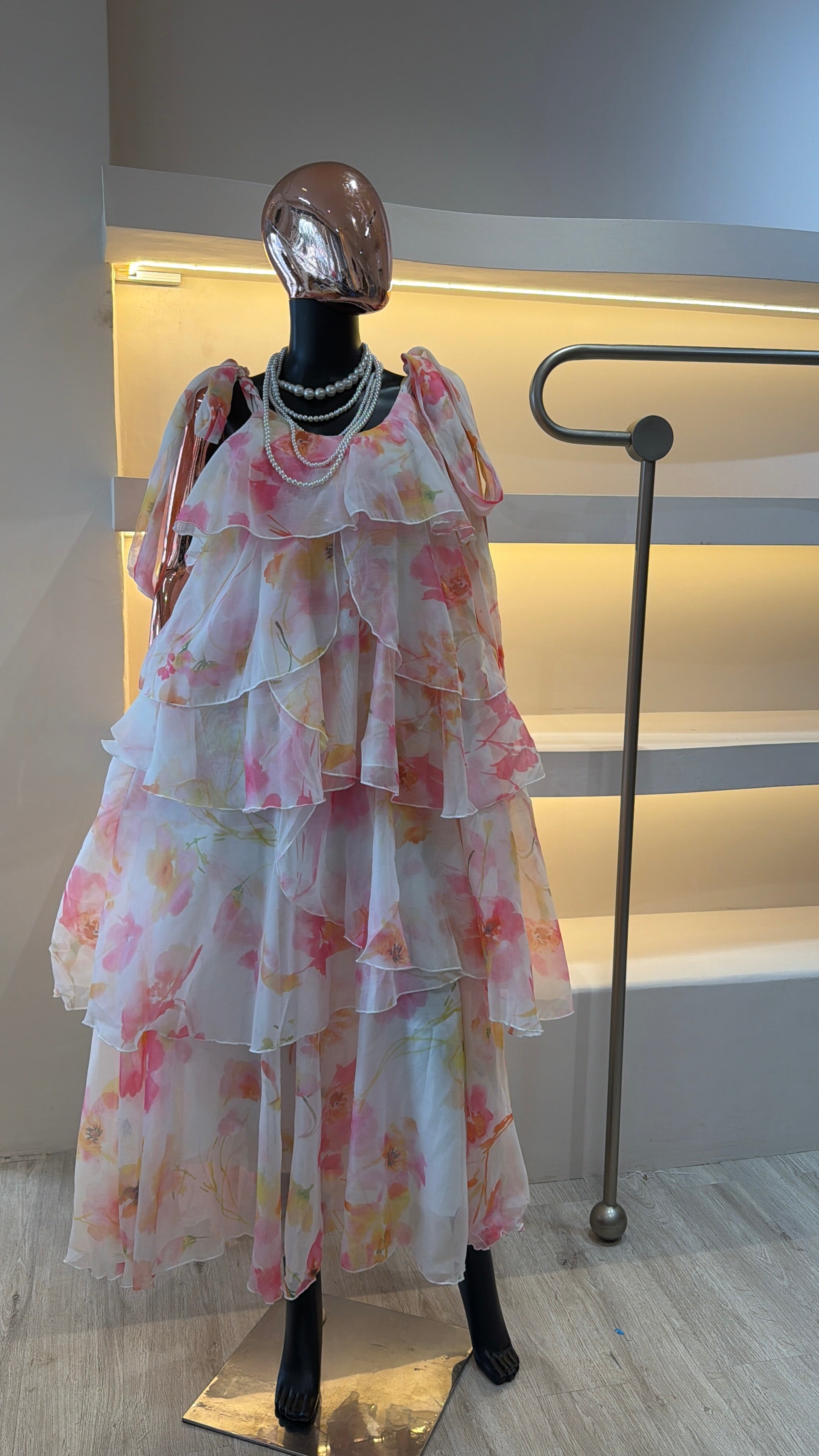 Amanda ruffle dress