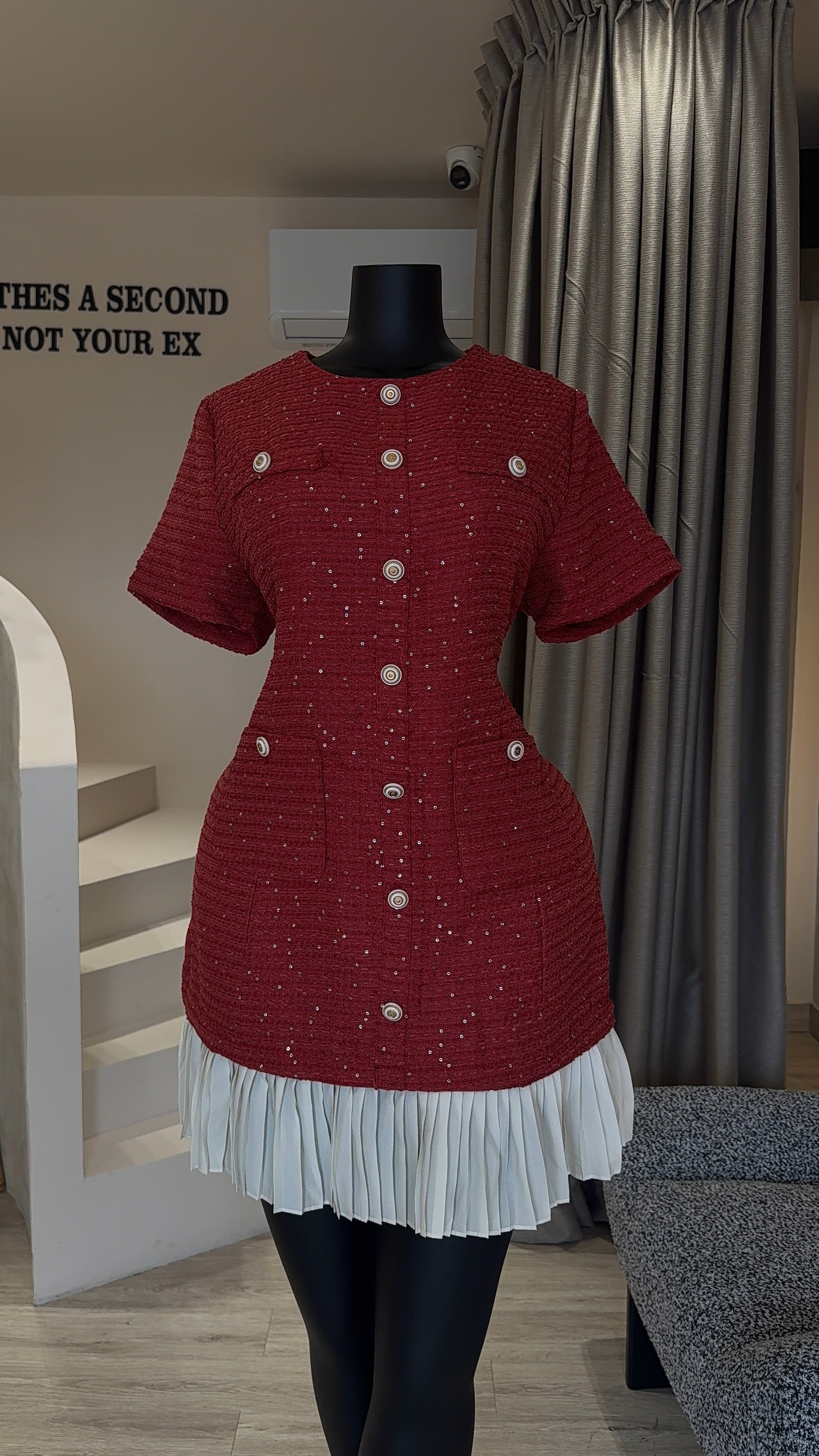 Kelly Tweed Dress