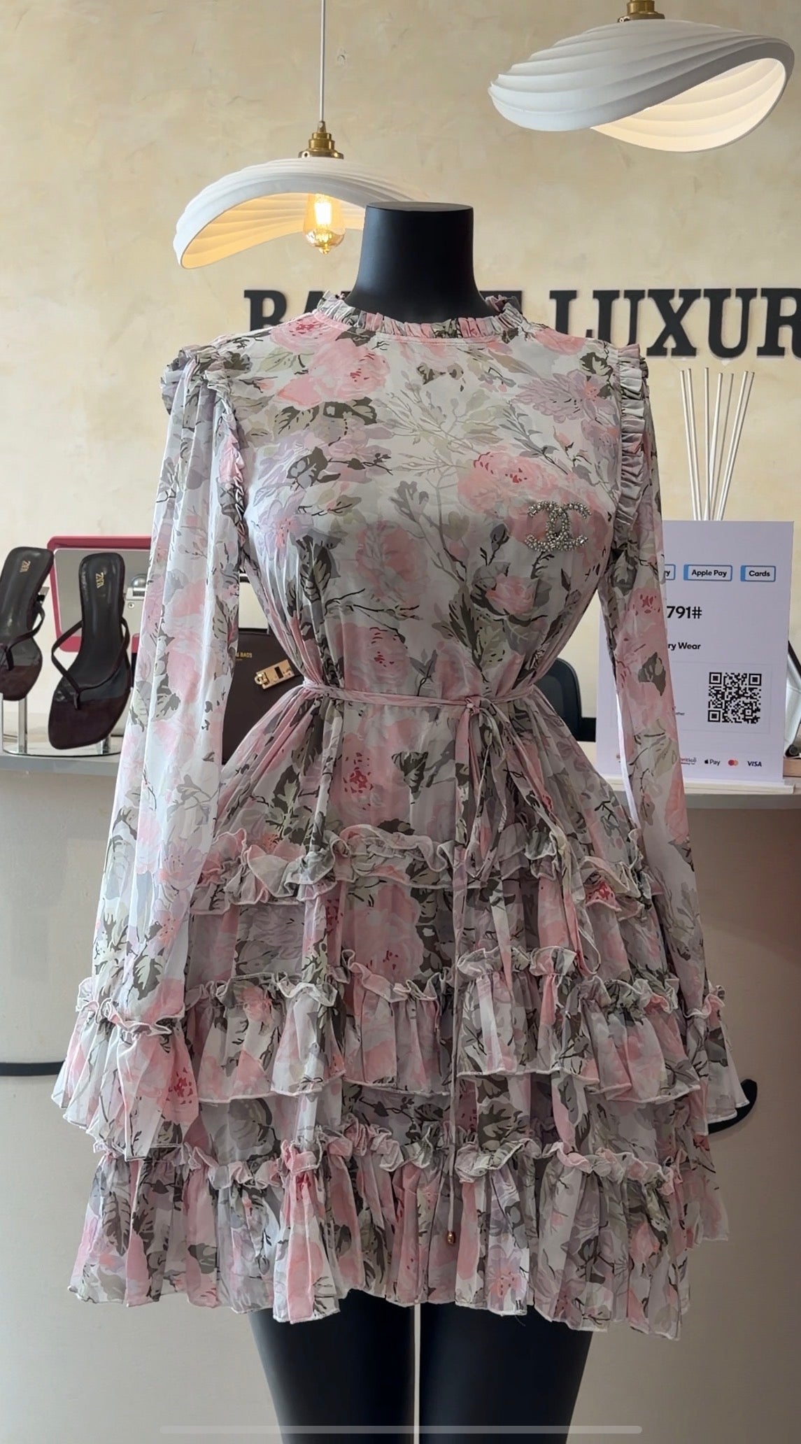 Tee floral dress