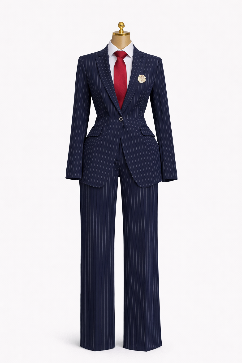 Executive Stripped suit
