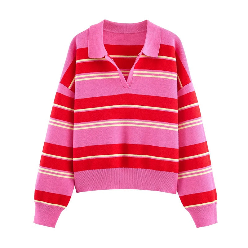 Knitted Sweater Top