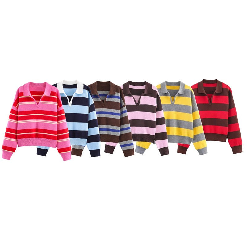 Knitted Sweater Top