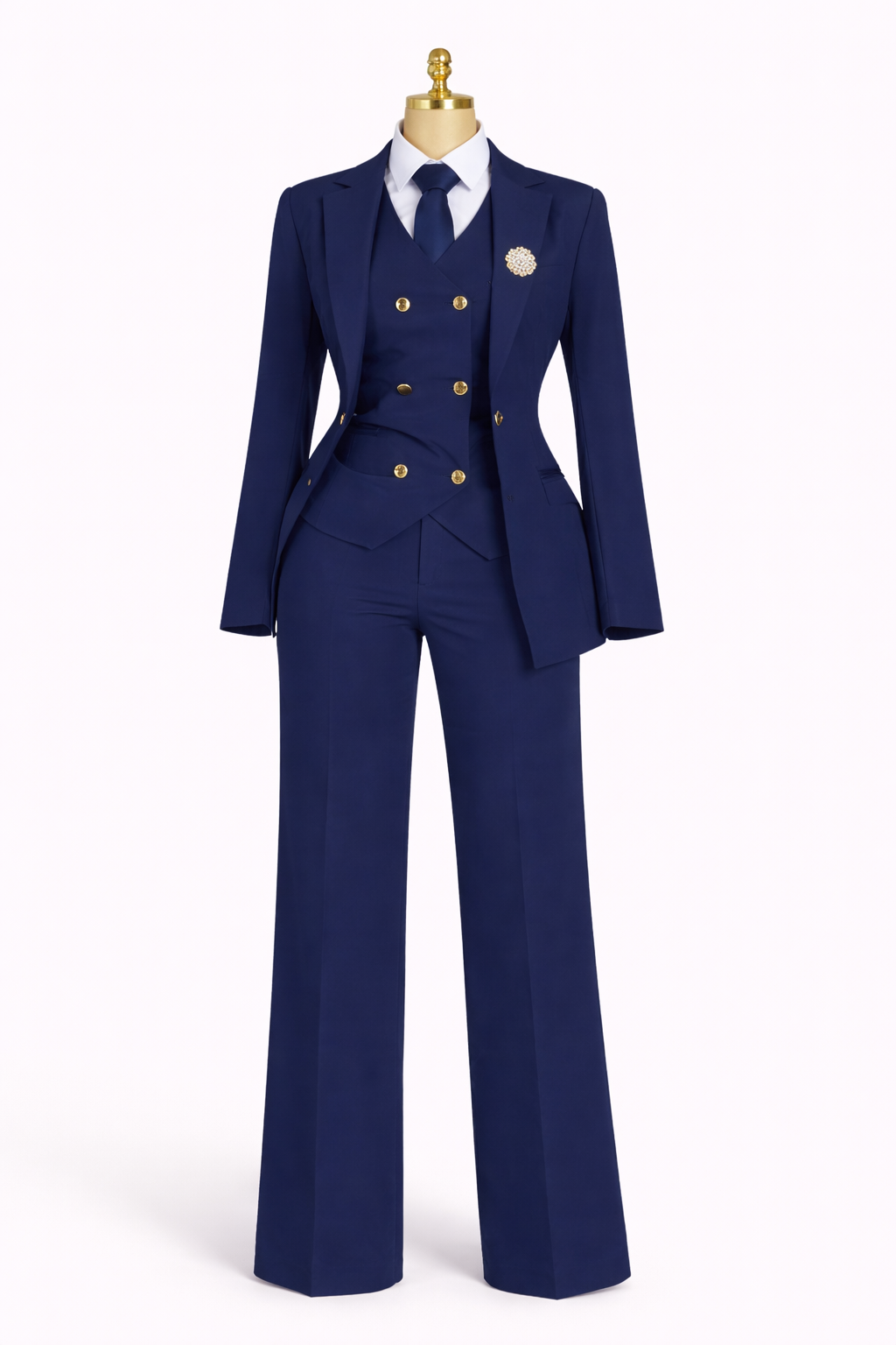 Let’s talk business three pieces suit set