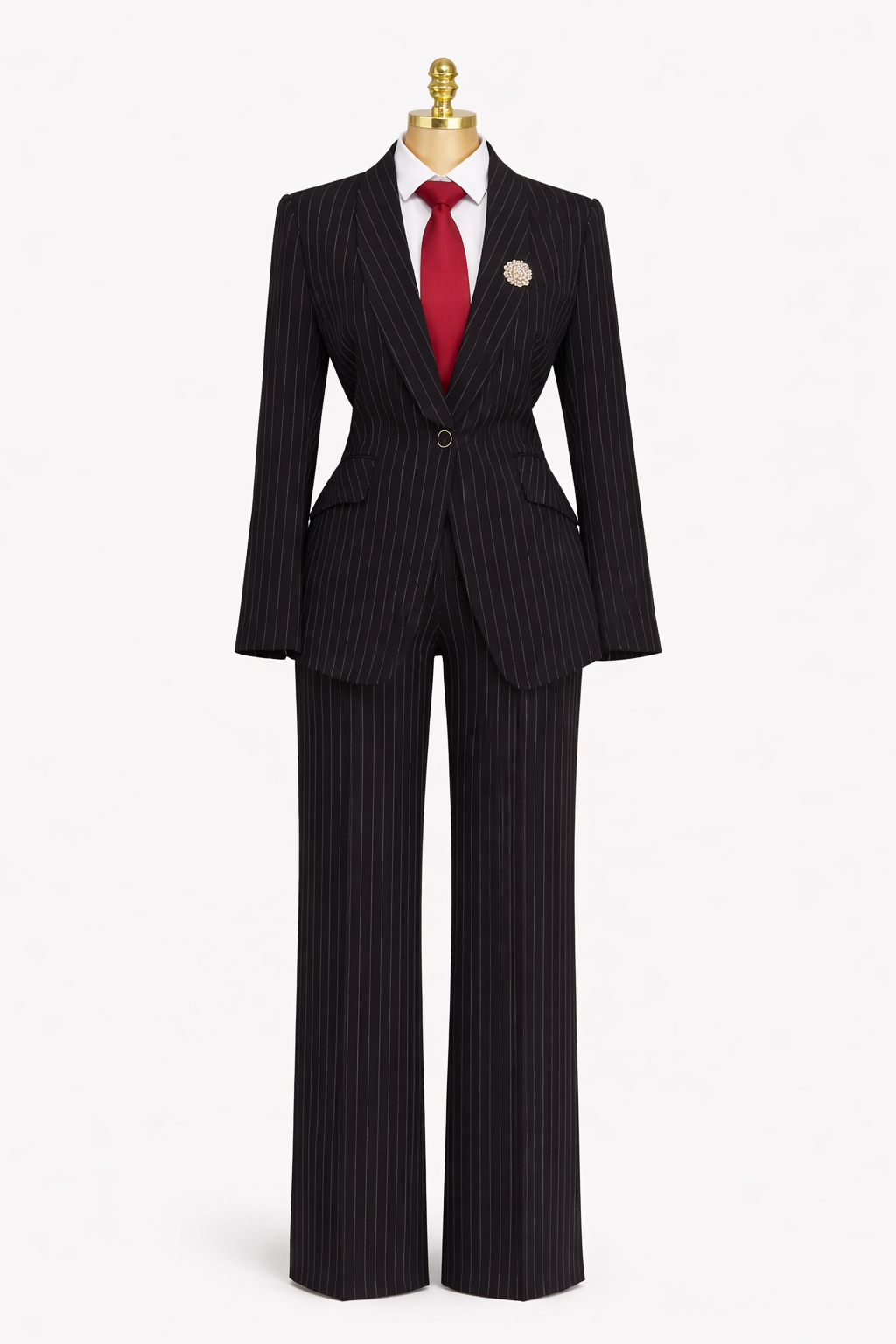 Executive Stripped suit