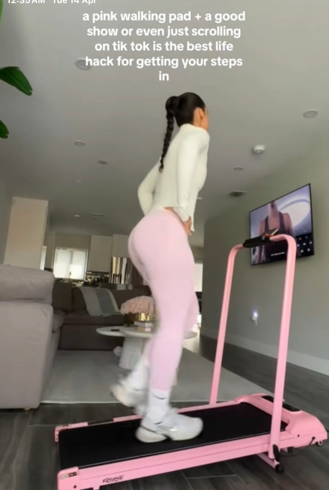 INCLINED WALKING PAD+BODY FAT SCALE