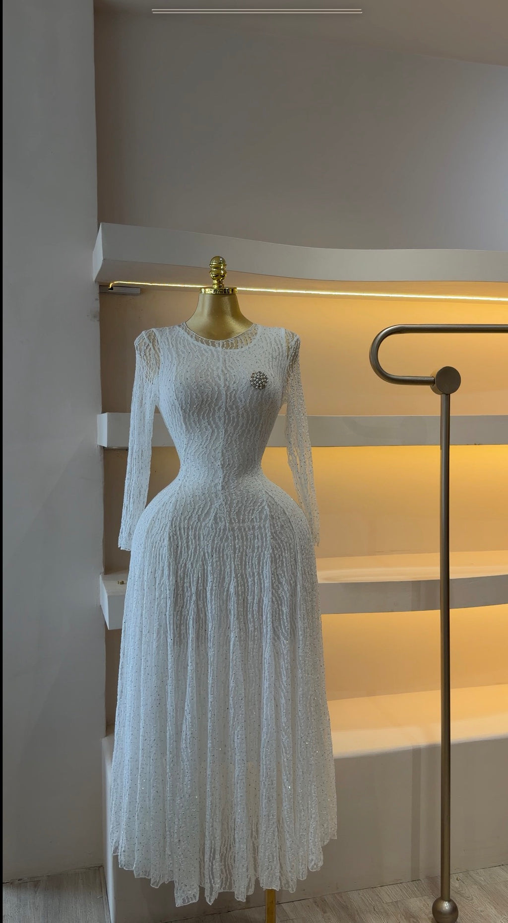 Dora mesh dress