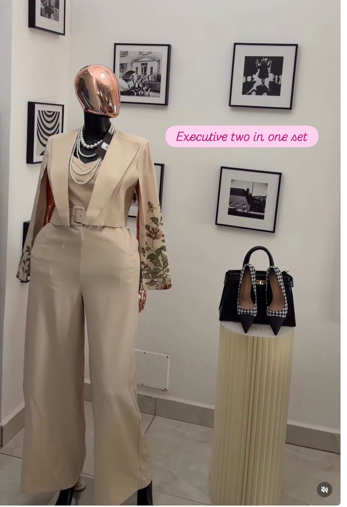 Olivia jumpsuit set