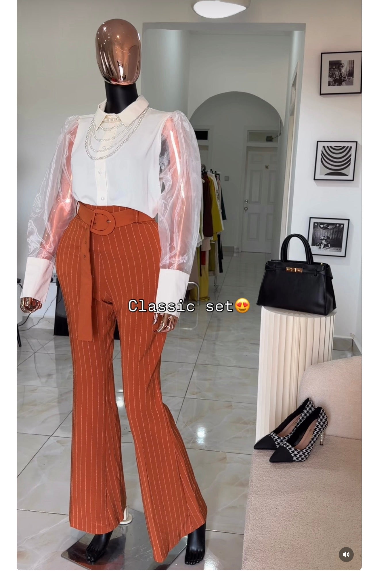 Organza Pant set