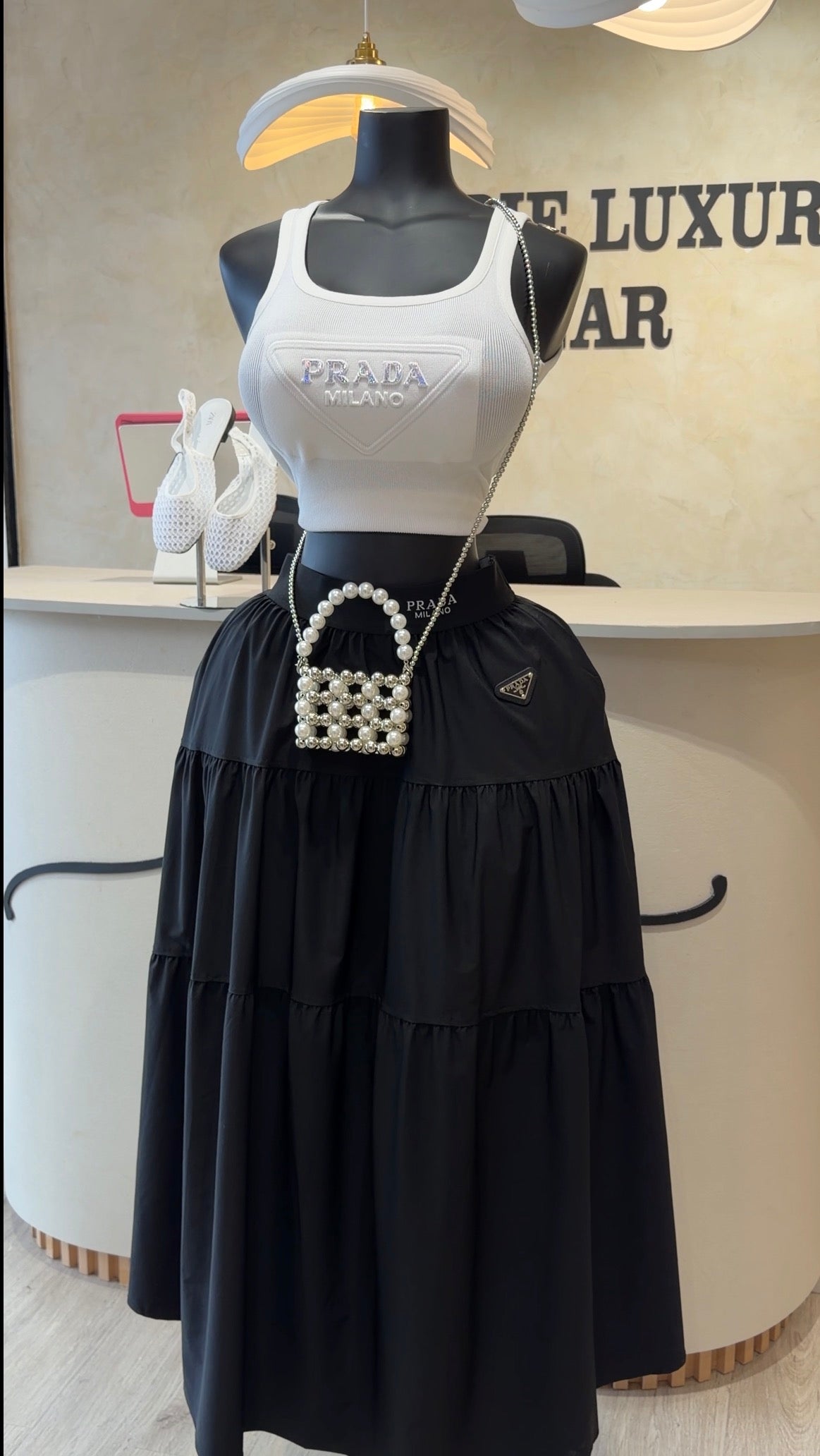 She is royal Skirt