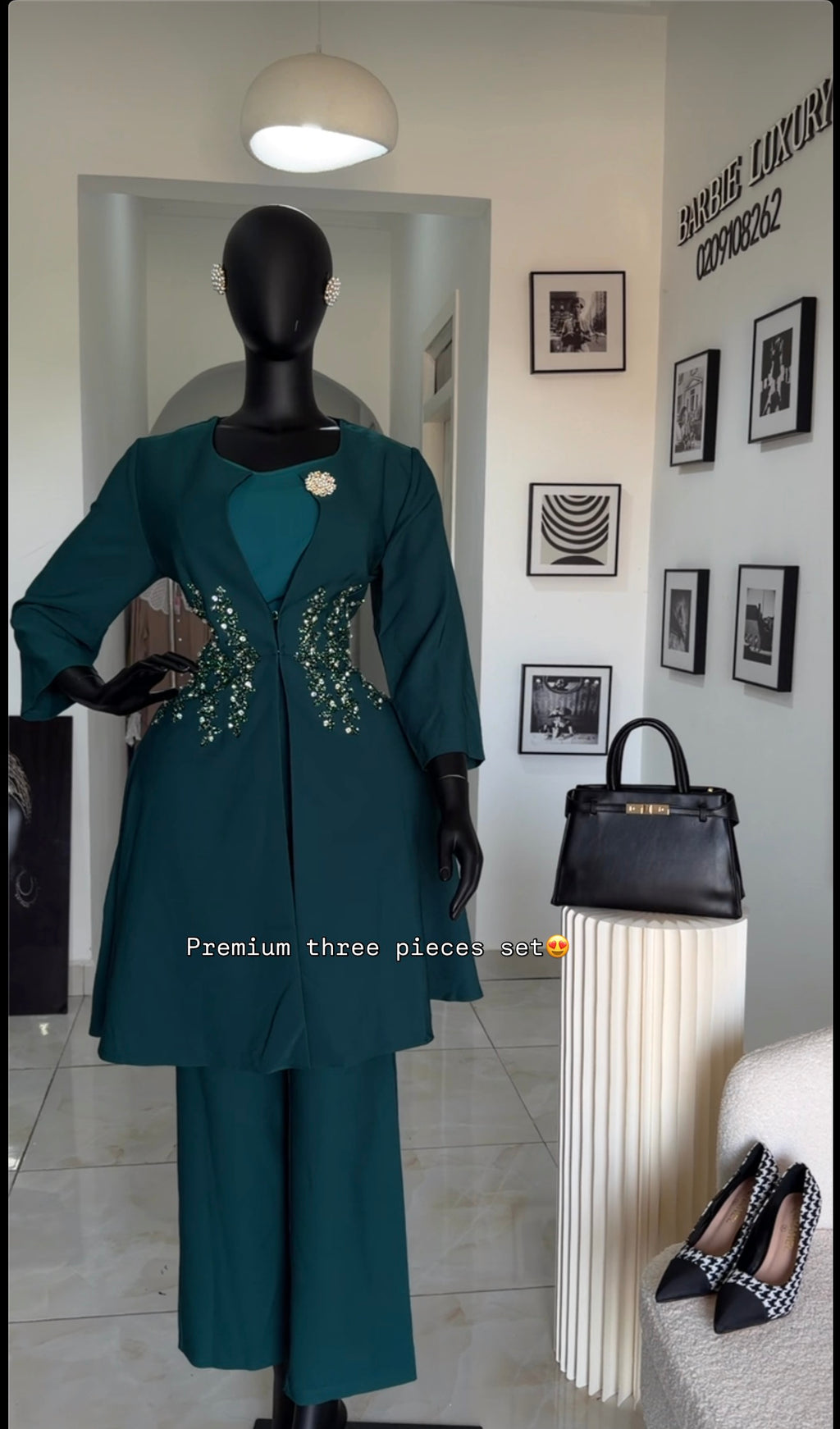 Bella Embellished suit
