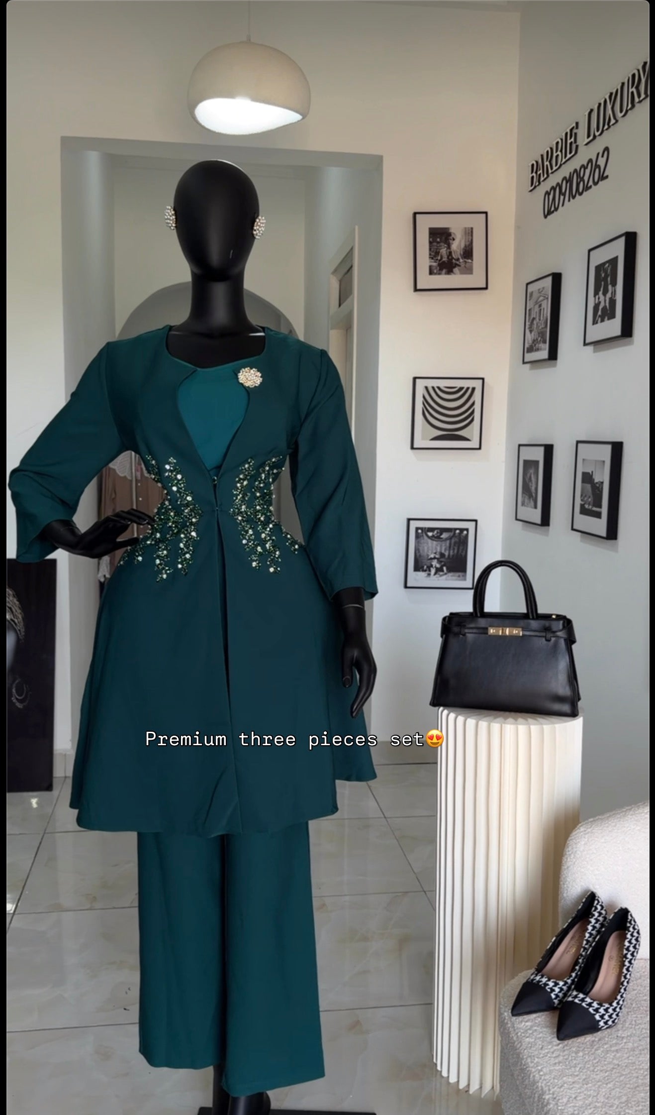 Bella Embellished suit