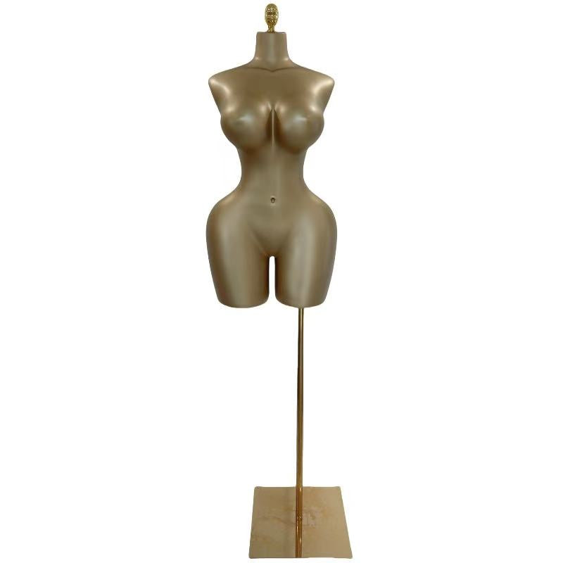 Plus Gold half body BBL mannequin