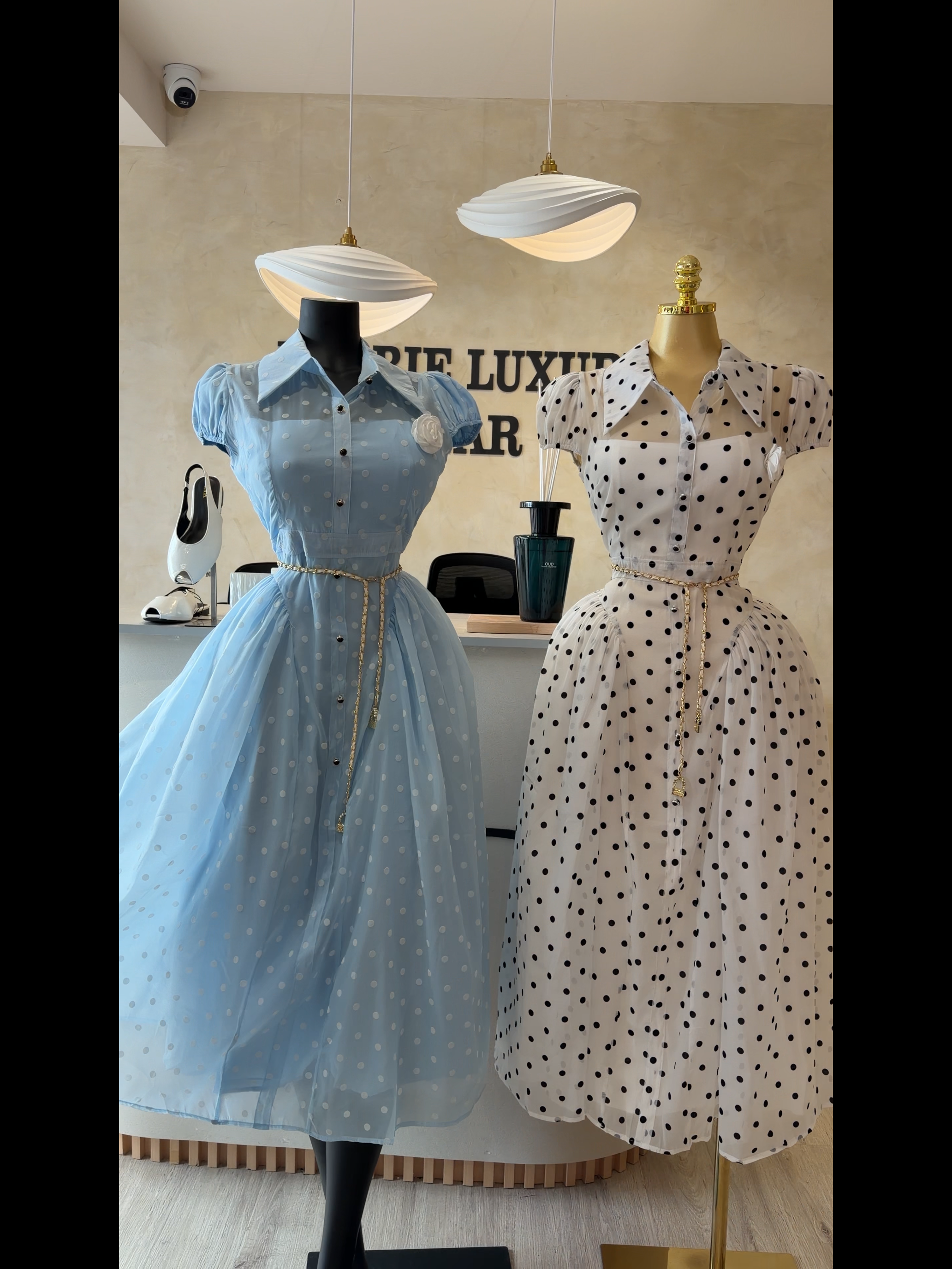 Cassy  Polka Dress