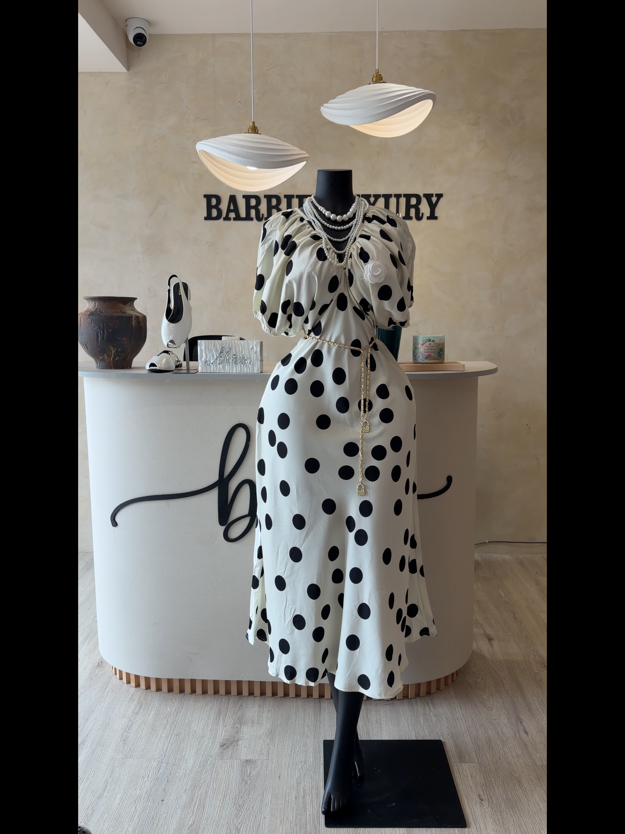 Syvie Polka Dress