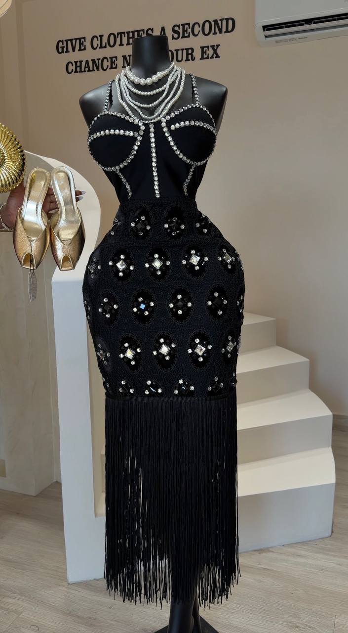 Sleek charm dress
